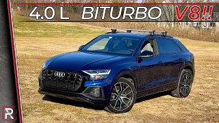 The 2021 Audi SQ8 is a Near Perfect 500 HP SUV Coupe with Lamborghini Roots