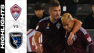 HIGHLIGHTS: Colorado Rapids vs. San Jose Earthquakes | September 14, 2022