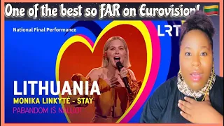 MONIKA LINKYTĖ 🇱🇹 | STAY REACTION [ Eurovision  2023 ] Lithuania