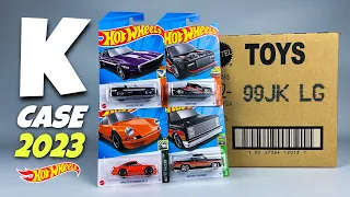 Unboxing Hot Wheels 2023 - K case!