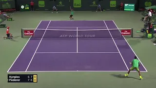 Roger Federer vs Kyrgios - Miami 2017 (HD Highlights)