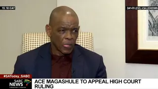 In conversation with Ace Magashule following dismissal of his suspension case