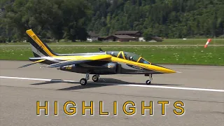 Highlights 110 kg RC Alpha Jet turbine powered