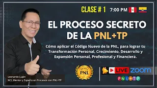 CLASE 01: EL PROCESO SECRETO DE LA PNL+TP