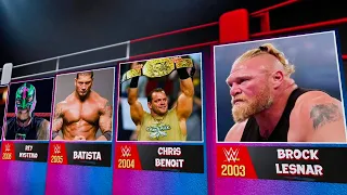 Royal Rumble Winners From 1988 to 2024 | 3D Comparison