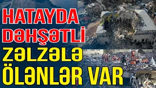 Zəlzələdən qorxuya düşən qadın fəryad etdi: “Öldülər...” - Xəbəriniz Var?  - Media Turk TV