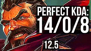 GRAVES vs KAYN (JNG) | 14/0/8, Rank 3 Graves, Rank 8, Legendary | NA Challenger | 12.5