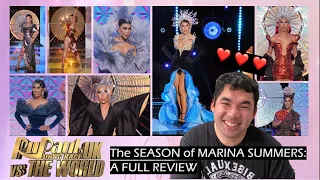 MARINA SUMMERS: A Review of Her Full Iconic Season!!! | Drag Race UK vs the World S2