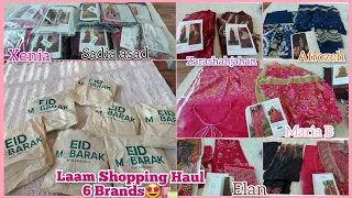 6 Different Brands Shopping Haul 🛍️ - Shopping From LAAM - #shopping #laam #zarashahjahan #mariab