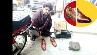 Amazing Boot Transformation | Bring Dress Shoes Back To  Life in 3 Minutes