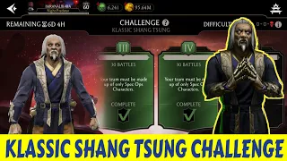 New Challenge Game Play | Klassic Shang Tsung | Mk Mobile