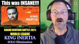 King Inertia 🇺🇸 I GRAND BEATBOX BATTLE 2021: WORLD LEAGUE I Solo Elimination - Reaction {Jittery}