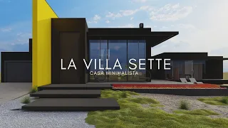 La Villa Sette: Casa Mista Térrea e Loft - Uma Mistura Moderna e Vibrante na Área Rural