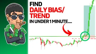 Simple Strategy To Find Daily Bias and Trend (Easy Trading Guide)