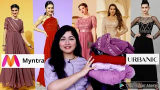 Myntra New Year Party Gown, Birthday Gowns & Wedding Gown Haul