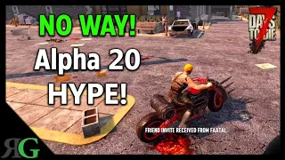 7 Days To Die - Alpha 20 DEV TALK #4 - THIS IS AWESOME! I am so excited!
