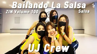 ZIN 100 / 진볼륨100 / Bailando La Salsa / Salsa / Zumba / 줌바 / 홈트 / UJ Crew / UJ Studio