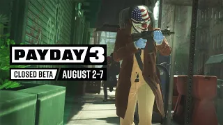 PAYDAY 3 CLOSED Beta Announced!