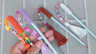 CROCHET PENCIL HANDLE | MAKE AND SELL A LOT | QUICK AND EASY CROCHET WITH FRANCI ARTESANATO