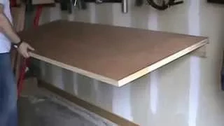 Foldable work bench