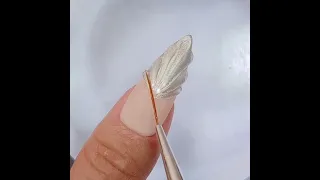 3D Seashell Nail Art ❤️