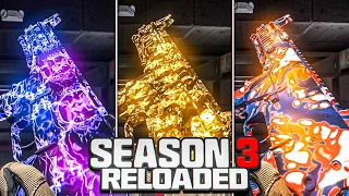 How to UNLOCK ALL Season 3 Reloaded Animated Camos EARLY! (Works on CONSOLE)