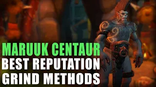 Maruuk Centuar - Best Methods for Grinding Renown and Reputation