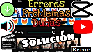 Capcut /Problemas, Errores y Dudas (Capcut) Solución *Español Tutorial 2022*