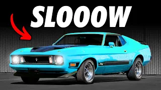 10 Slow Muscle Cars That Look FAST!
