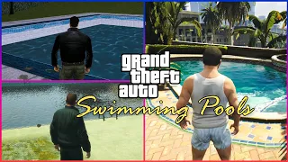 Swimming Pools in GTA Games (2001 to 2024)