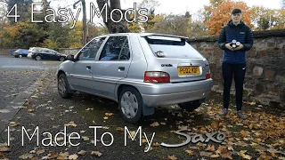 4 Easy Mods I Made To My Citroen Saxo - Matty’s Cars