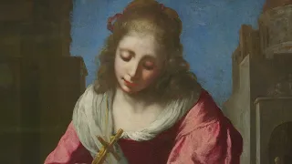 Exhibition view of Vermeer at Rijksmuseum, 2023
