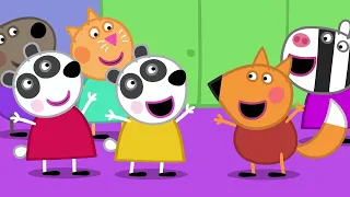 Peppa Pig Meets Peggi And Pandora Panda 🐷🐼 Peppa Pig Full Episodes | Family Kids Cartoons