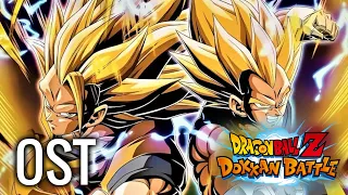 LR Spirit Bomb SSJ3 Goku & SSJ2 Vegeta Stand By Skill OST! | DBZ Dokkan Battle