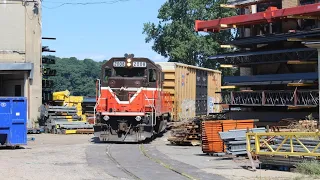 Industrial railroading in Southeastern New England