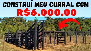 CURRAL FUNCIONAL DE BAIXO CUSTO - VEJA OS DETALHES