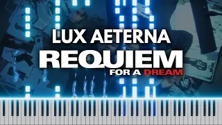 Lux Aeterna - Piano Tutorial / Cover (Requiem for A Dream OST) FREE MIDI