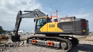 Testing Out The New Series Volvo Excavators