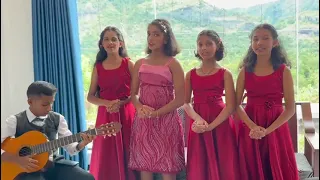Welcome song for Home coming day by Srisara Music Academy 🎶 🎵  ( පිලිගැනීමේ ගීතය) during rehearsal .