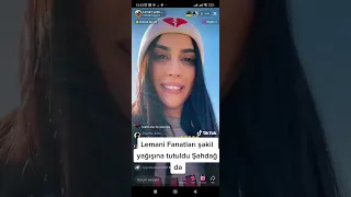 Sahdaqda Fanatlarim Meni Buraxmadi Sevilirem Baxin Nece - Leman TikTok Official