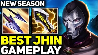 NEW SEASON - RANK 1 BEST JHIN AMAZING GAMEPLAY | League of Legends