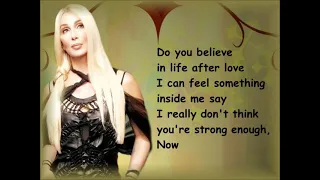 Cher  Believe lyrics HD   YouTube