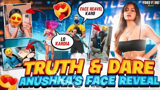 Truth And Dare With My Girlfriend😍 Aj Toh Face reveal Hoke Rahega😇- Garena Free Fire😂