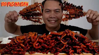 100 ISAW NG MANOK | COLLAB @eatwithjamsie3280