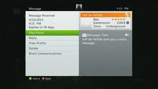 The actual angriest Xbox live message