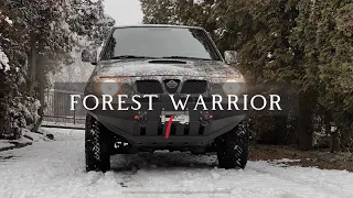 Nissan Terrano II Wrap camouflage | forest warrior 4x4 | RB Technique Detailing Studio