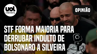 STF forma maioria para derrubar indulto de Bolsonaro a Daniel Silveira