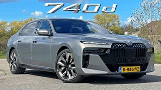 2023 BMW 7 SERIES 740d // REVIEW on AUTOBAHN