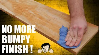 Improper sanding between coats of finish- HOW TO AVOID IT!