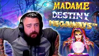 I spent over *$30,000* on Madame Destiny Megaways Hunting for the MAX WIN!